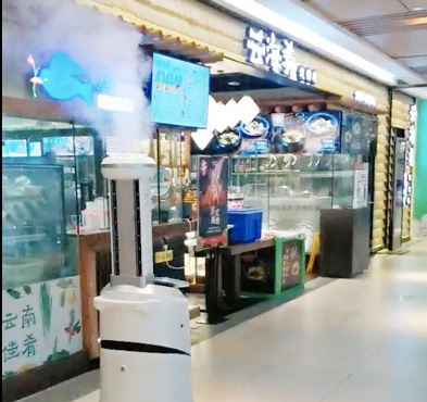 k8凯发智能 测温消毒机器人