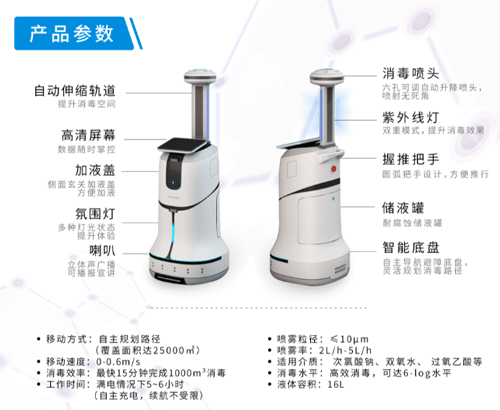 抗疫 k8凯发智能 干雾机器人 消毒机器人